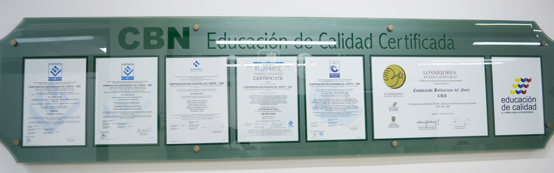 La CBN amplía su certificación en calidad